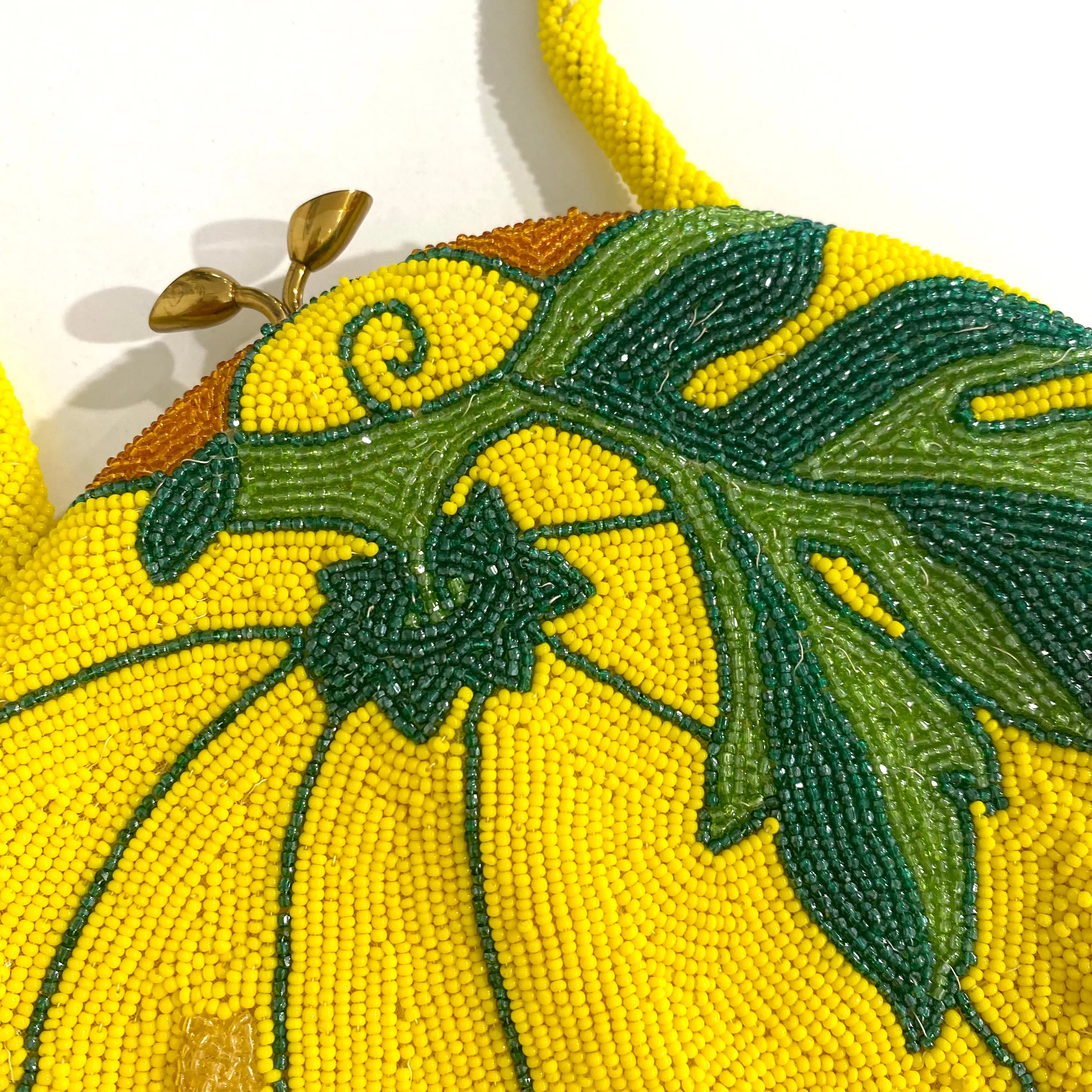 Vintage Pumpkin Purse