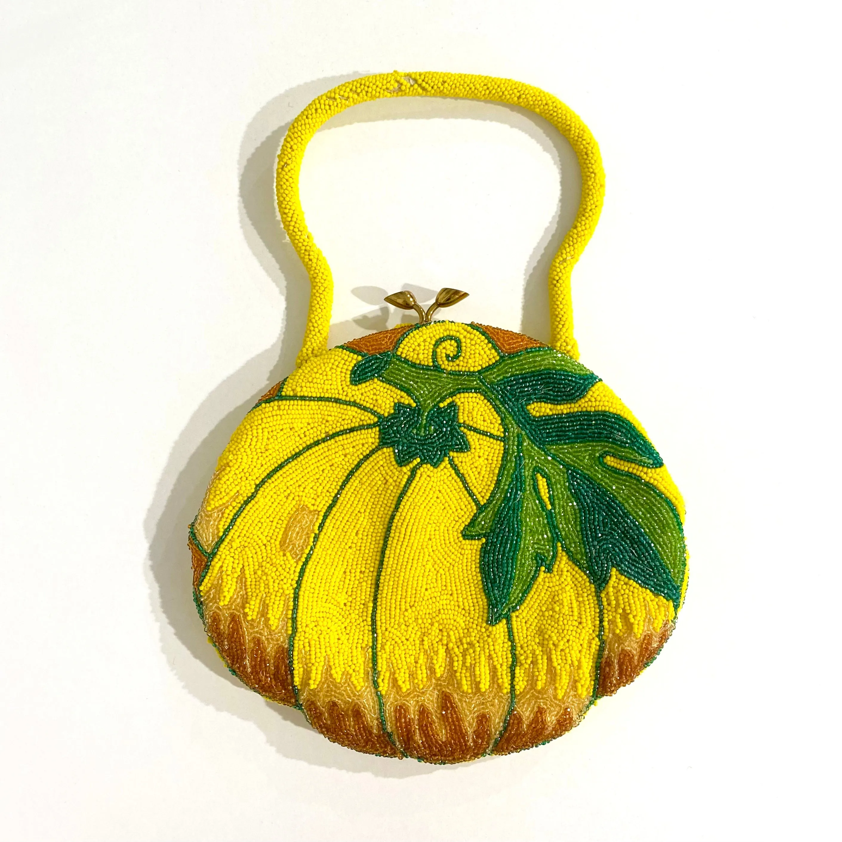 Vintage Pumpkin Purse