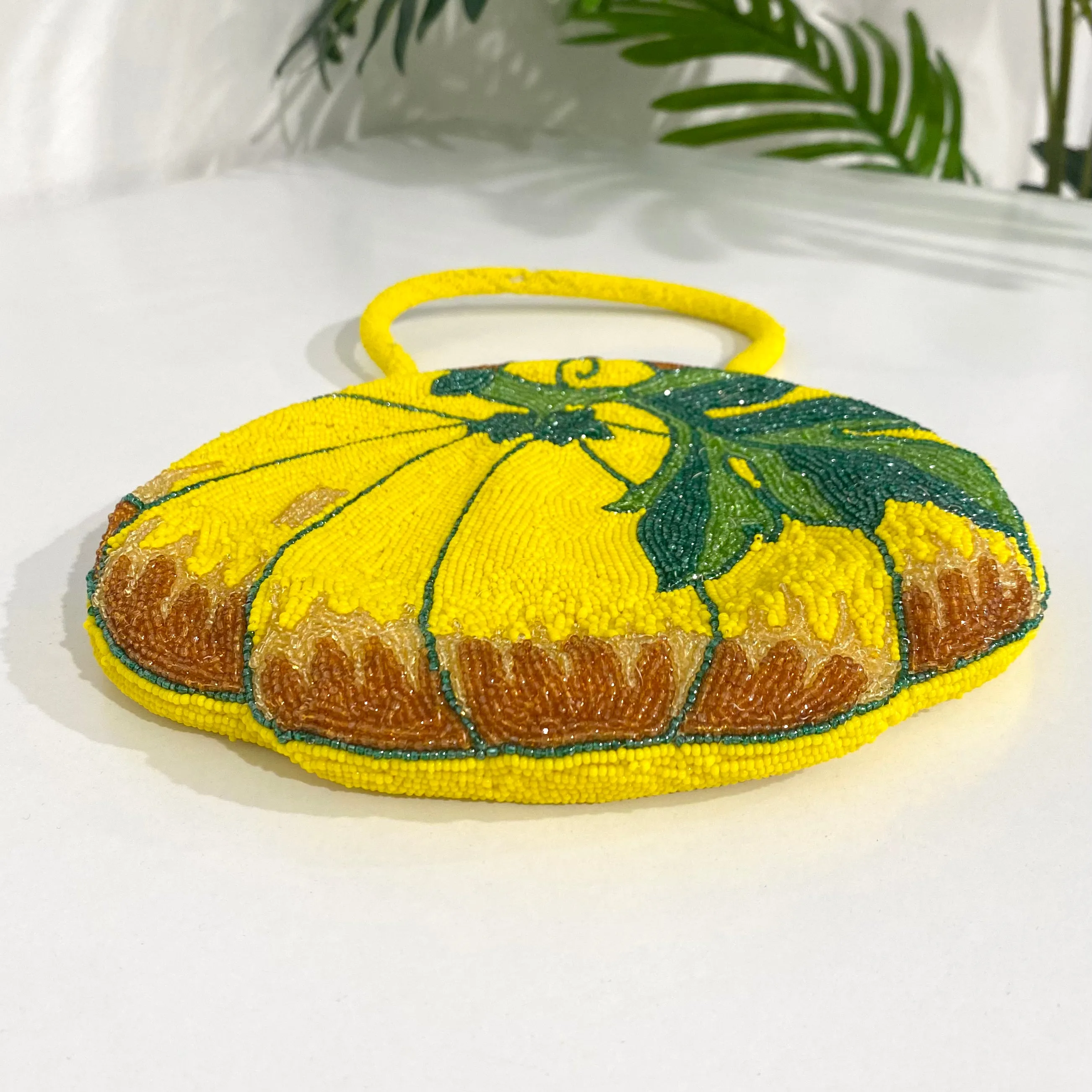 Vintage Pumpkin Purse
