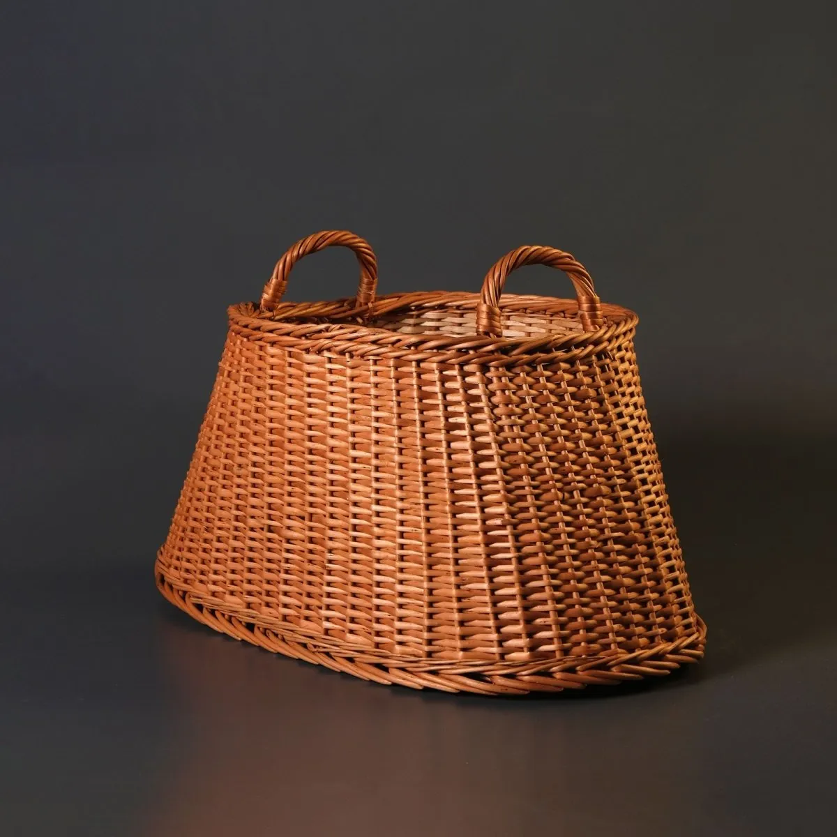 Wicker Planter Handcrafted From Kashmiri - Trapezoid